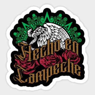 Hecho en Campeche Sticker